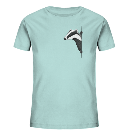 Lässiger Dachs Meister Grimbart - Kids Organic Shirt