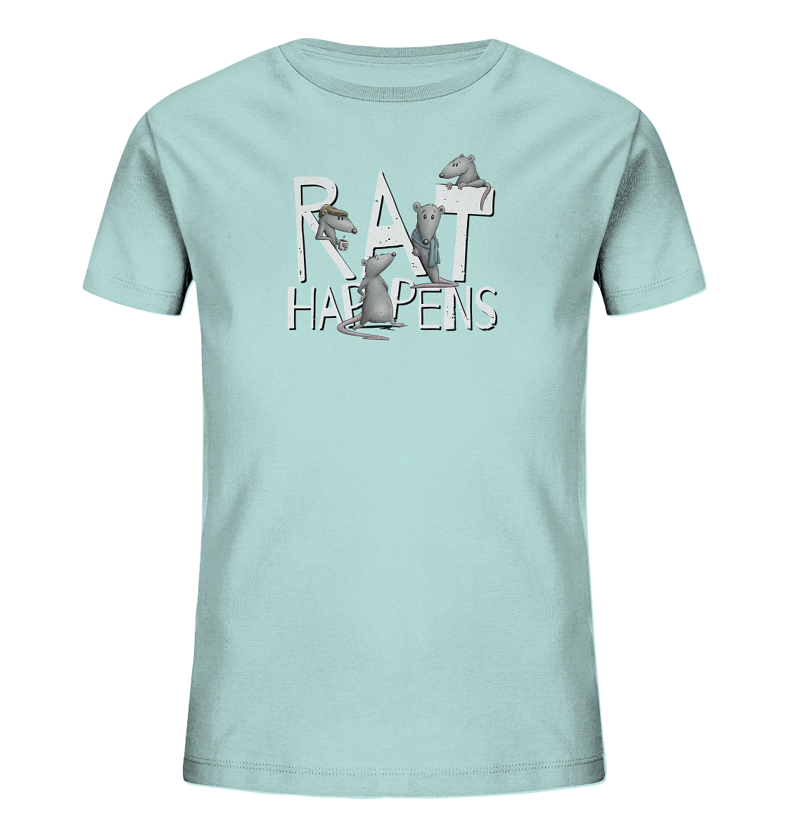 Rat Happens Ratten - Kids Organic Shirt