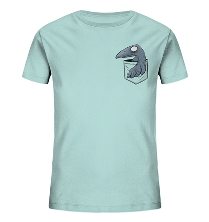Grufti Rabe Krähe in der Tasche - Kids Organic Shirt