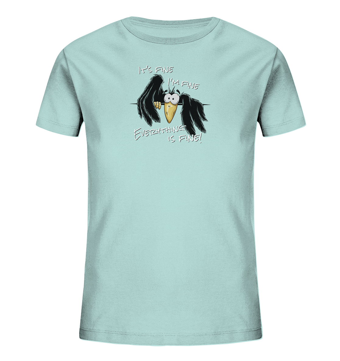 I’m Fine Rabe | Alles Gut Krähe - Kids Organic Shirt