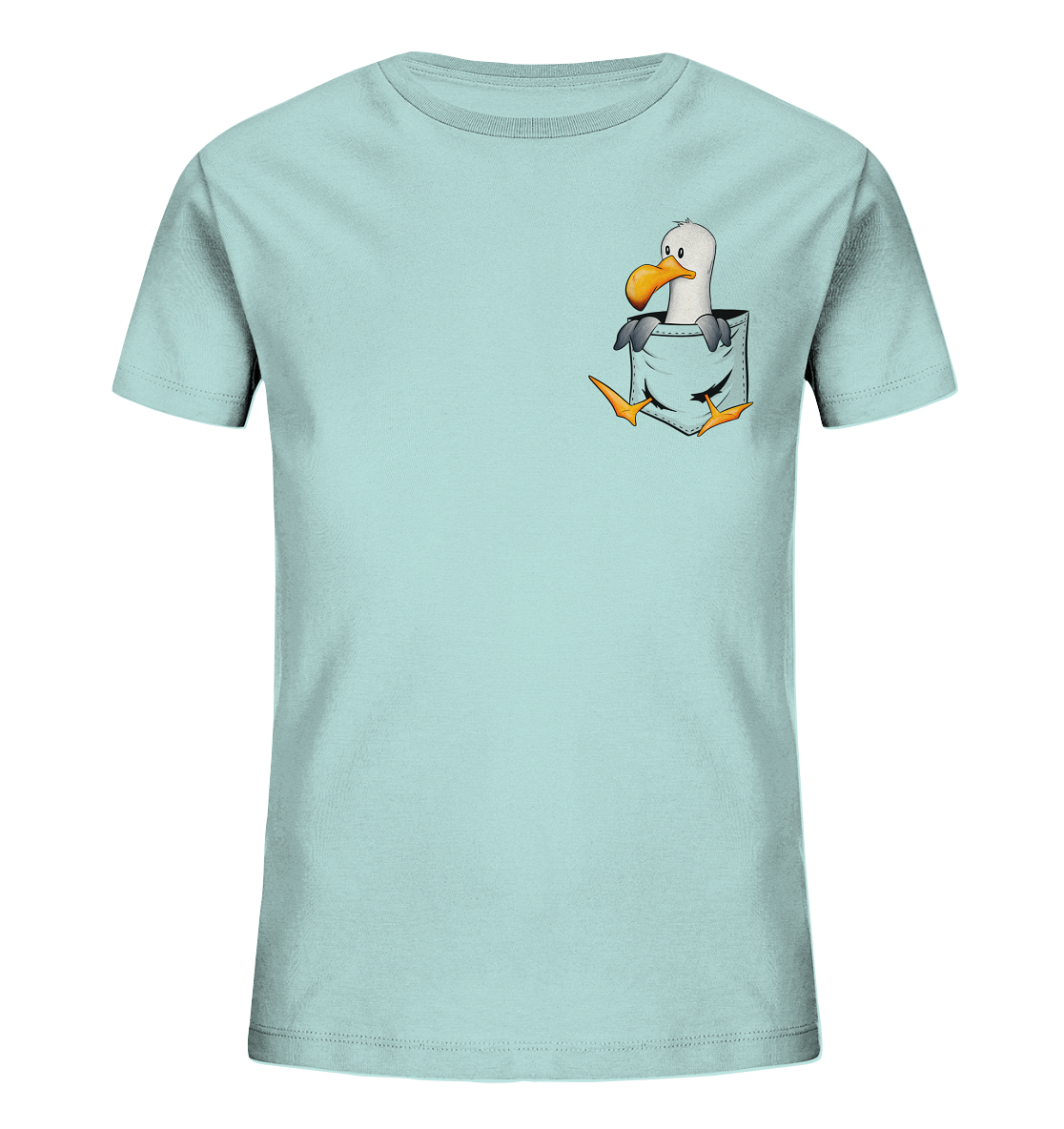 Kleine Möwe In Deiner Tasche - Kids Organic Shirt