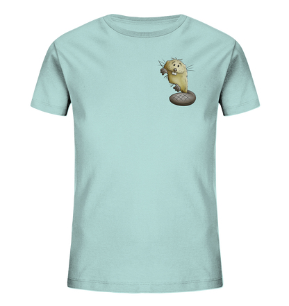 Lustiger frecher Biber - Kids Organic Shirt