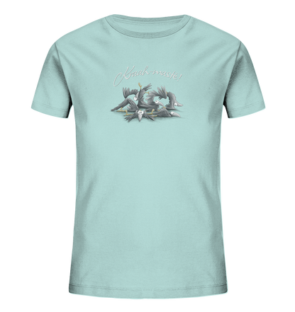 Kraah-masté! Yoga Raben Krähen - Kids Organic Shirt