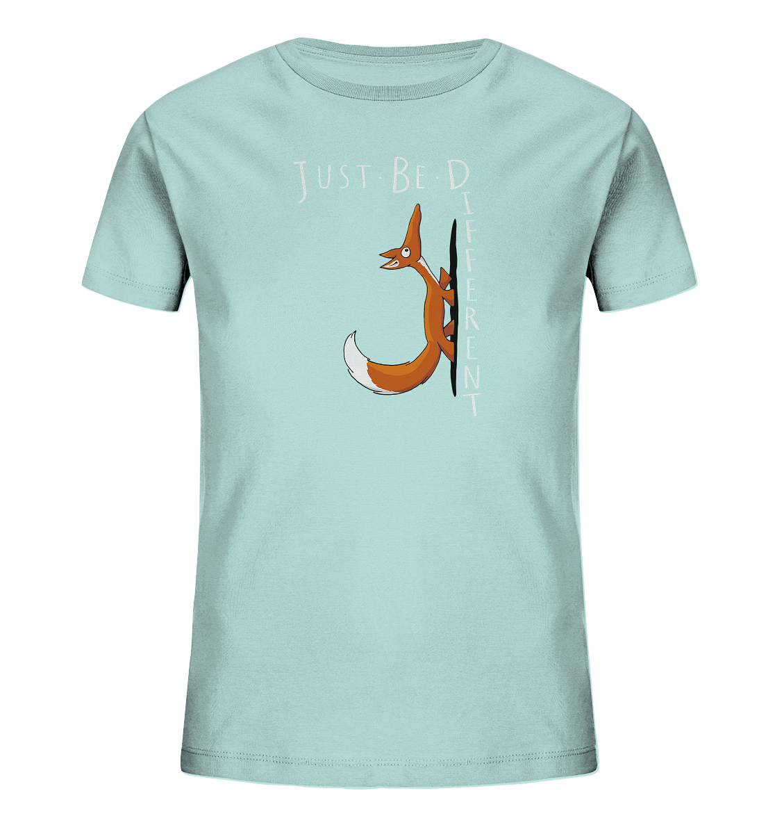 Just Be Different | Sei Anders, kleiner Fuchs - Kids Organic Shirt