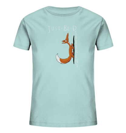 Just Be Different | Sei Anders, kleiner Fuchs - Kids Organic Shirt