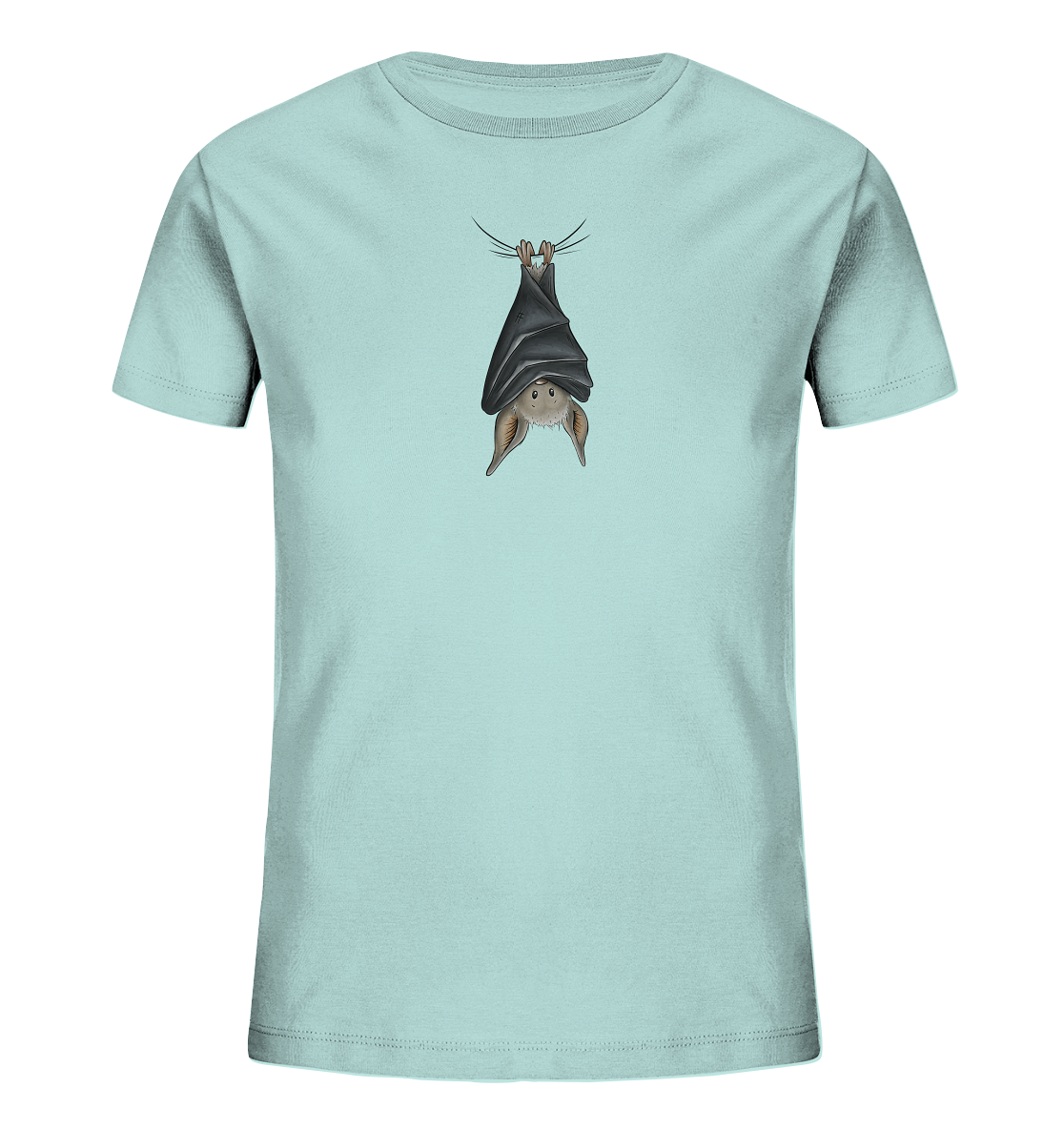 Lustig chillende Fledermaus - Kids Organic Shirt