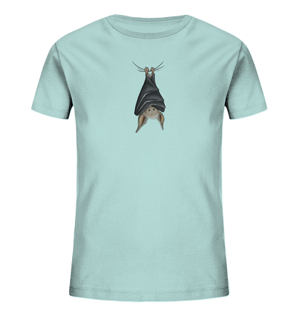 Lustig chillende Fledermaus - Kids Organic Shirt