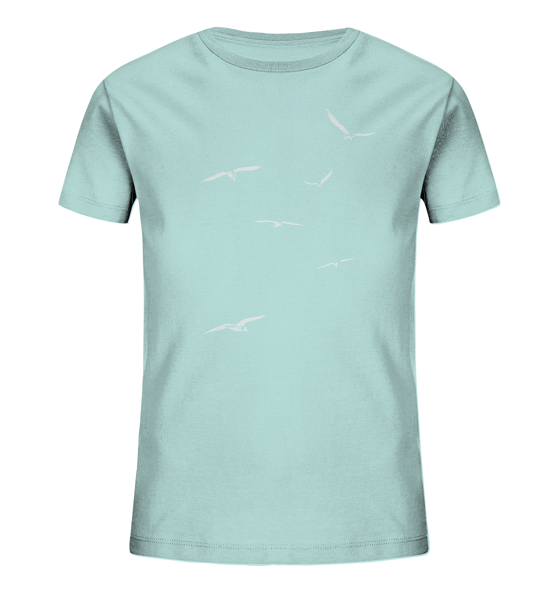 Vogelschwarm – Traum vom Fliegen - Kids Organic Shirt