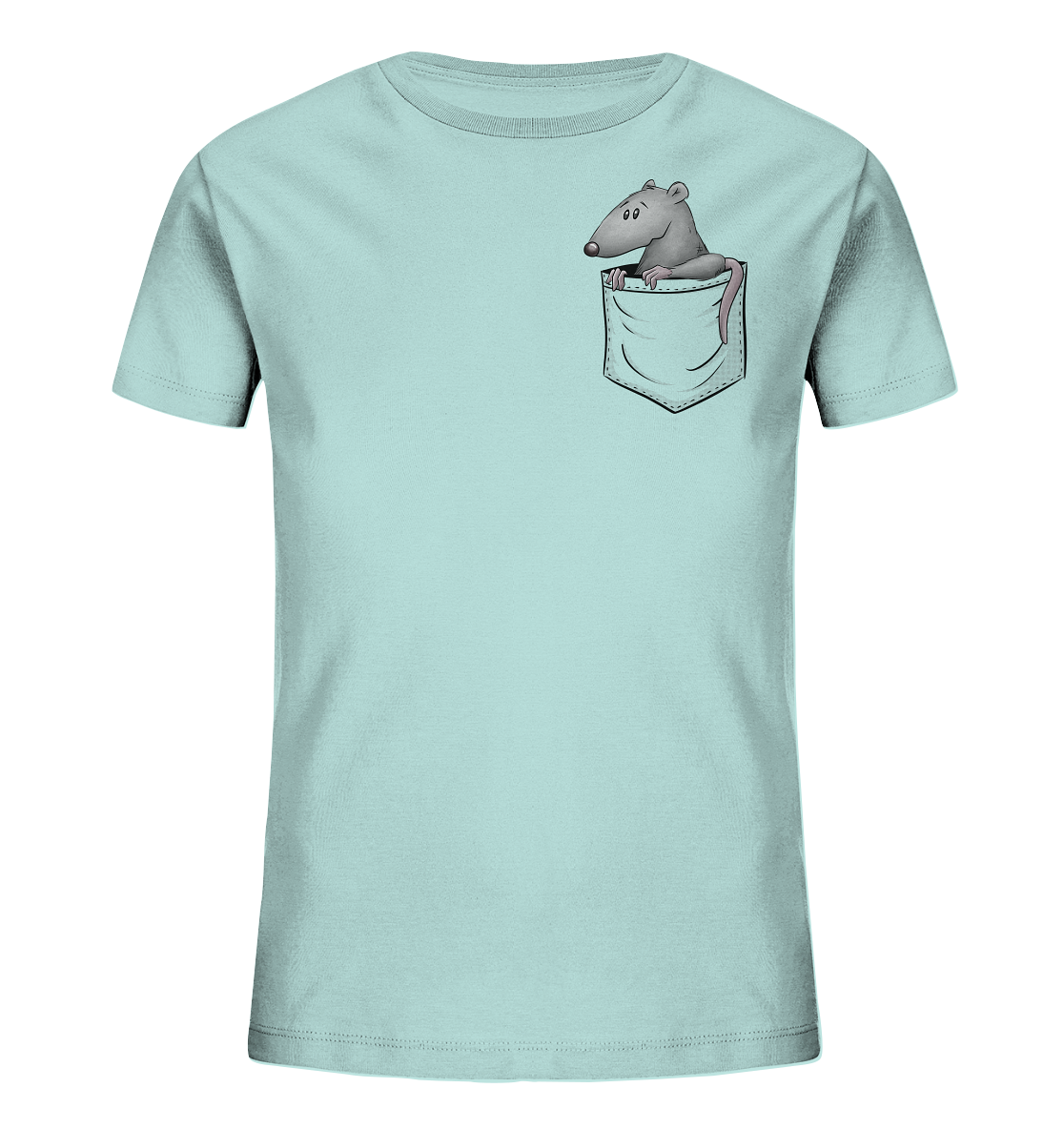 Kleine Ratte in der Tasche - Kids Organic Shirt
