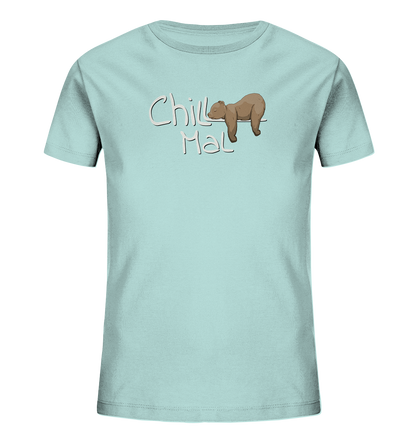 Chill Mal schläfriger Braunbär - Kids Organic Shirt