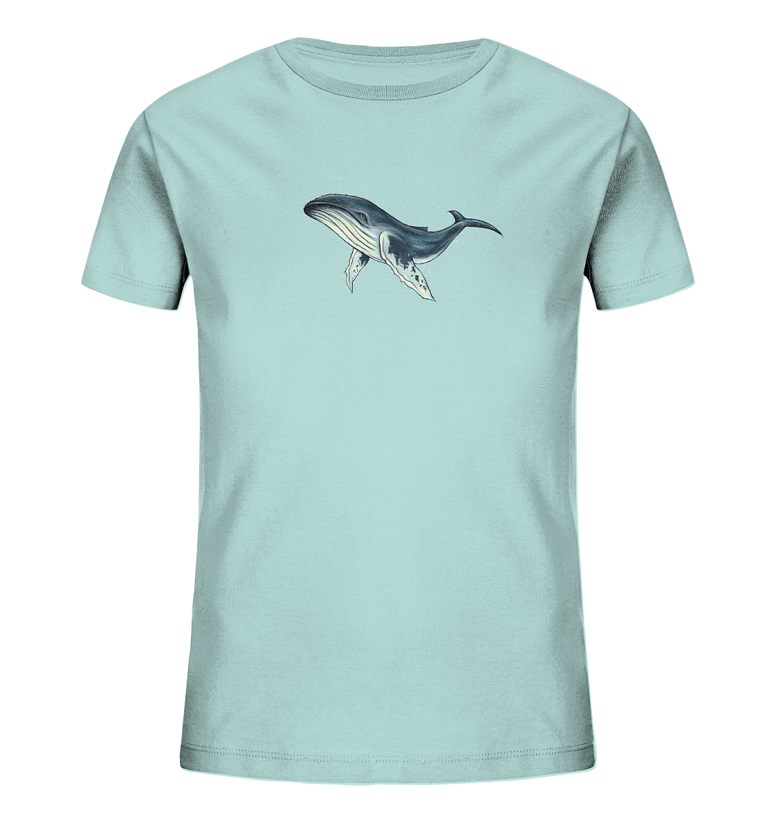 Tiefsee Ozean-Riese Buckelwal - Kids Organic Shirt