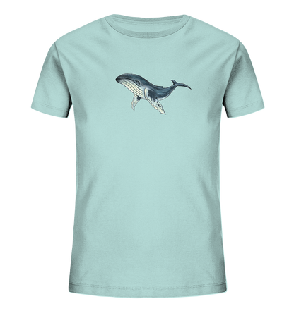 Tiefsee Ozean-Riese Buckelwal - Kids Organic Shirt