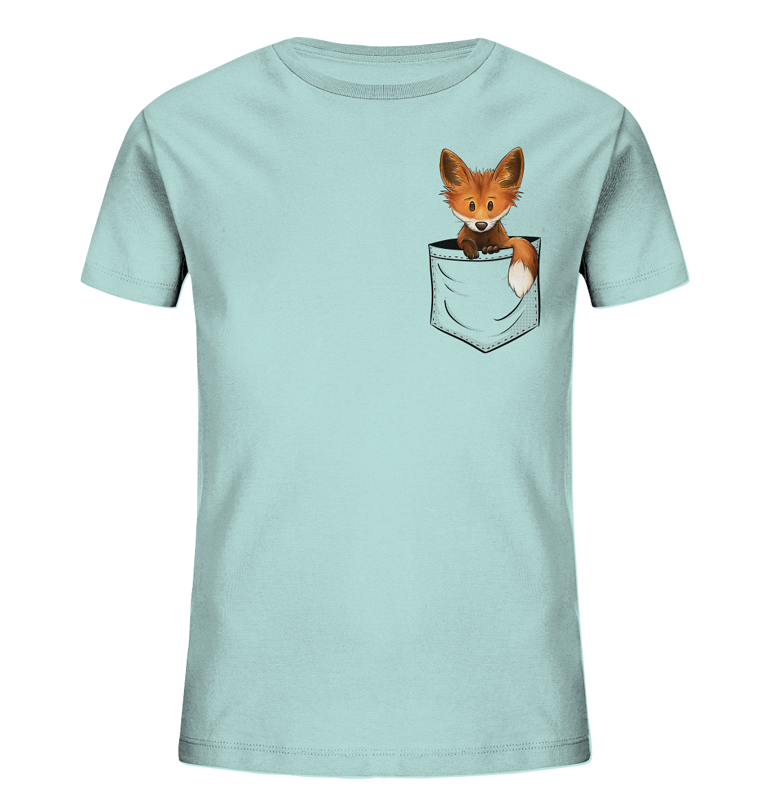 Funky Fuchs in der Tasche - Kids Organic Shirt