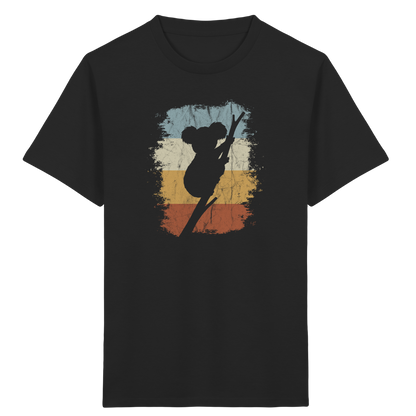 Retro kletternder Koala-Bär - Kids Organic Shirt