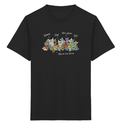 Nope, Nee, Nö Katzen - Kids Organic Shirt