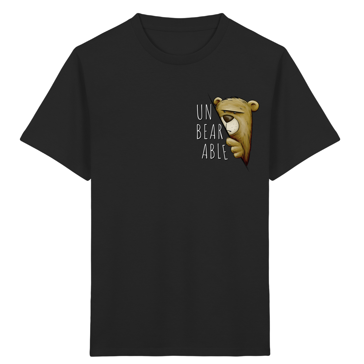 Unbearable – Unerträglich Bär - Kids Organic Shirt