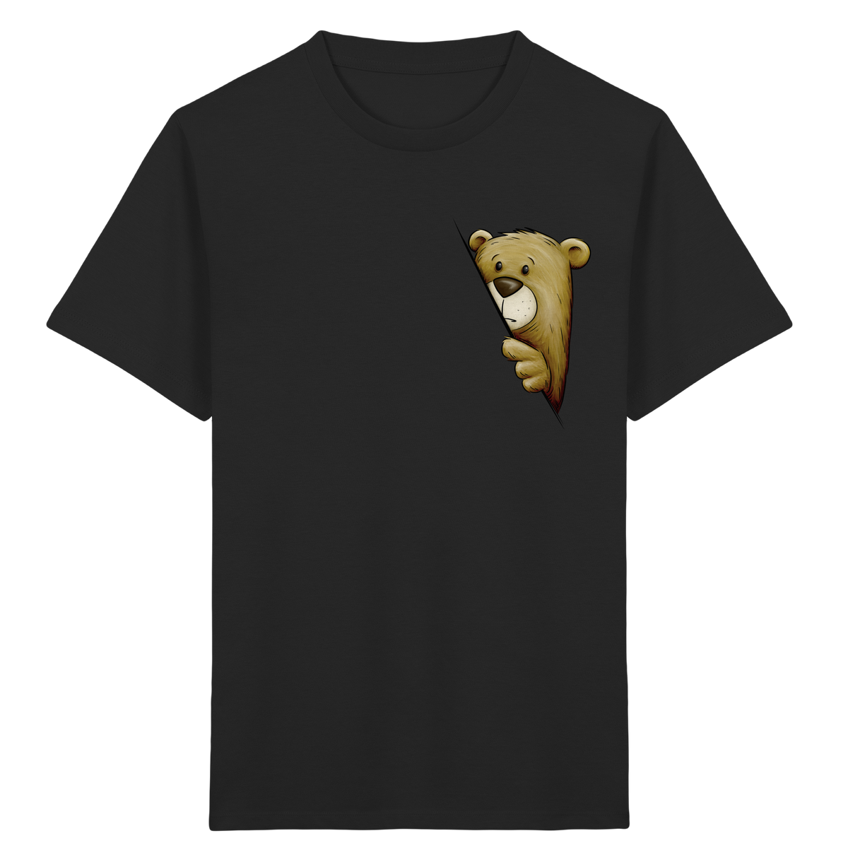 Funky Bär Illustration - Kids Organic Shirt