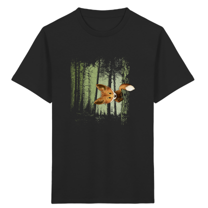 Fuchs im Zwielicht-Wald - Kids Organic Shirt