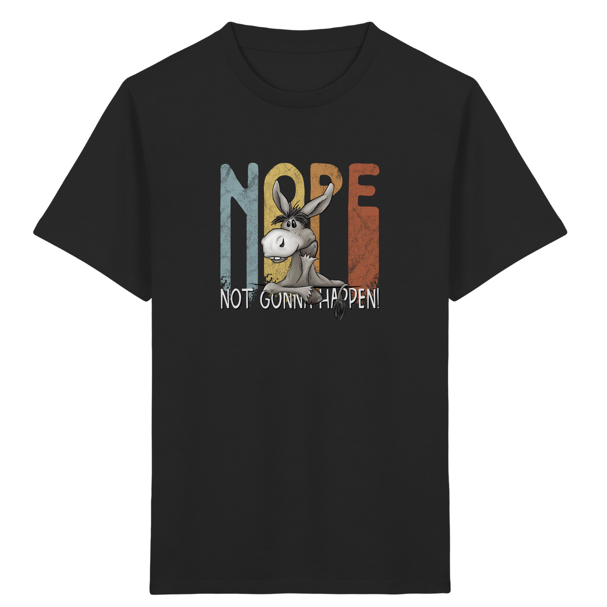 Nope | bockiger Esel - Kids Organic Shirt