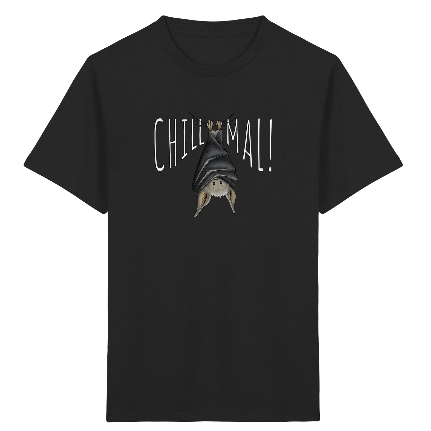 Chill Mal gemütliche Fledermaus - Kids Organic Shirt