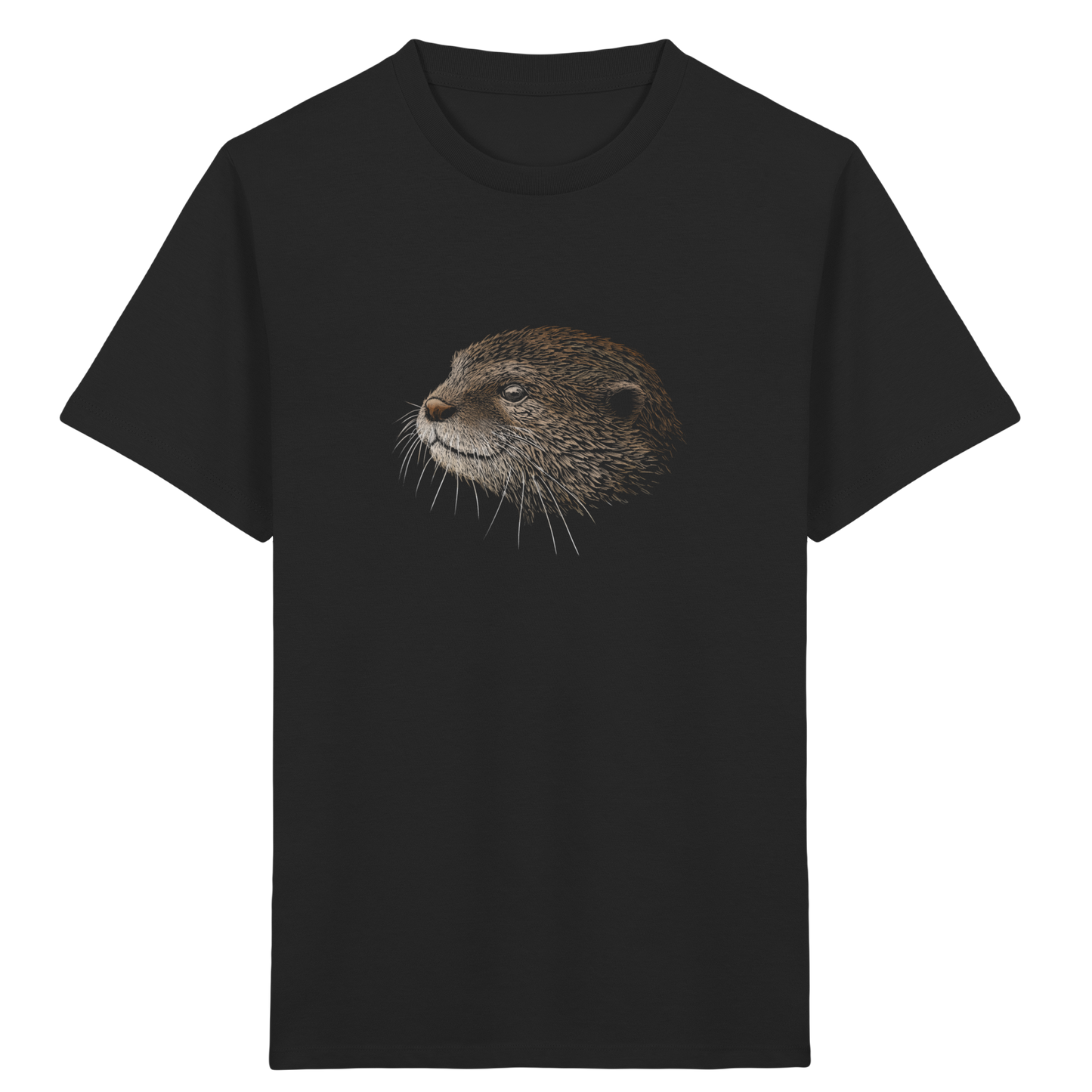 Otter Bleistift Zeichnung KritzelKunst - Kids Organic Shirt