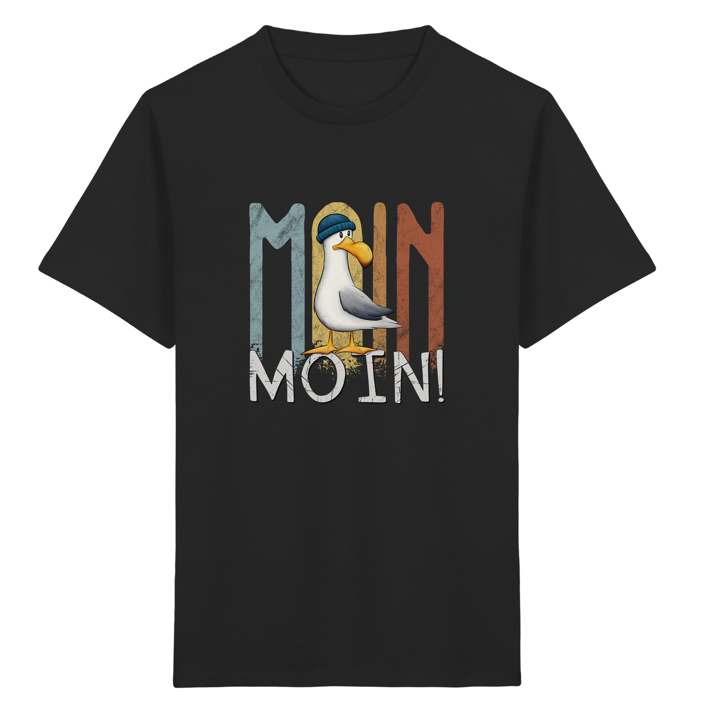 Moin Moin norddeutsche Möwe - Kids Organic Shirt