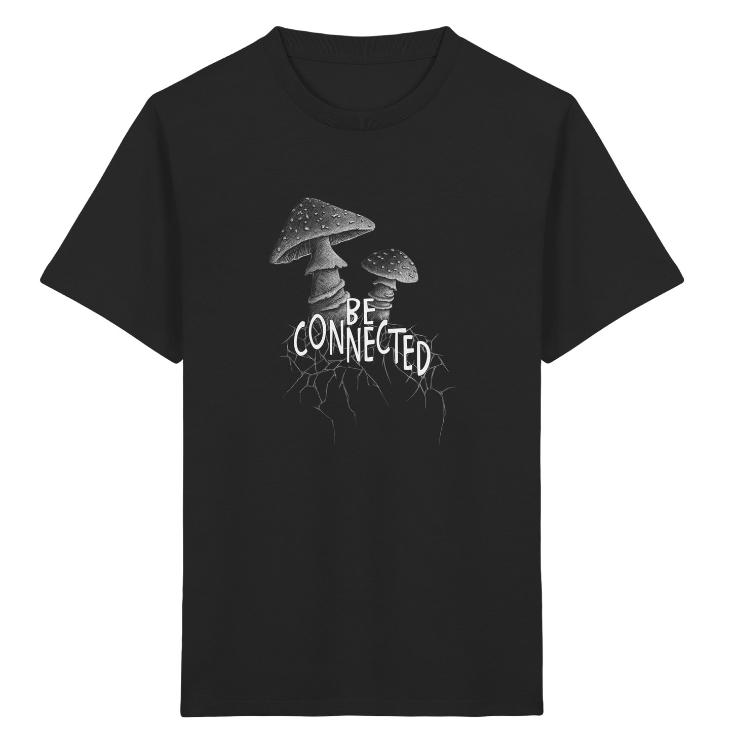 Be Connected Panther-Pilz - Kids Organic Shirt