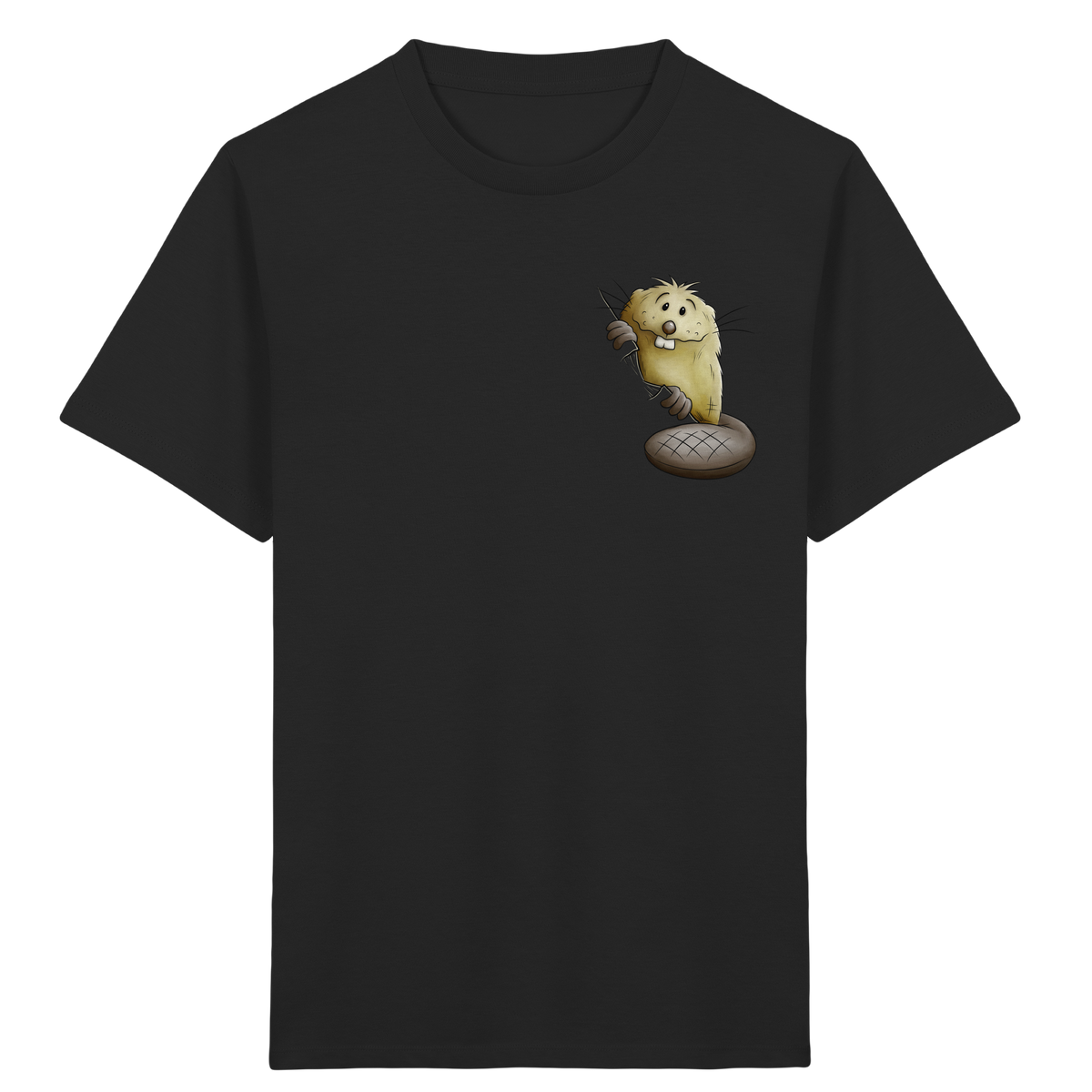 Lustiger frecher Biber - Kids Organic Shirt