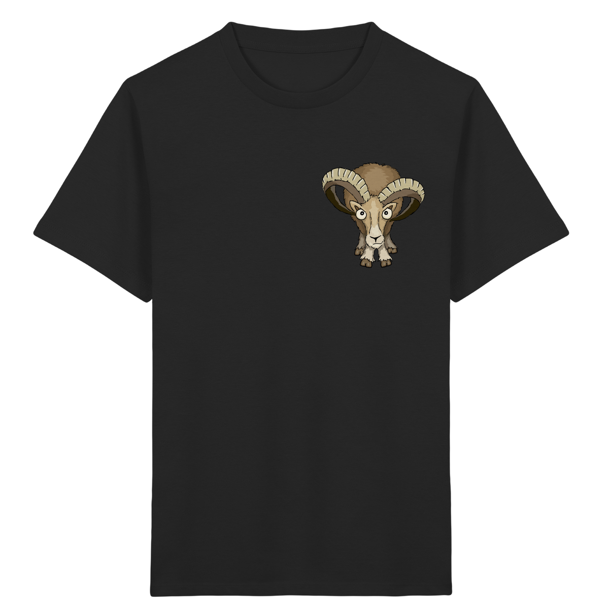Bockiges Mufflon Widder Schafbock - Kids Organic Shirt