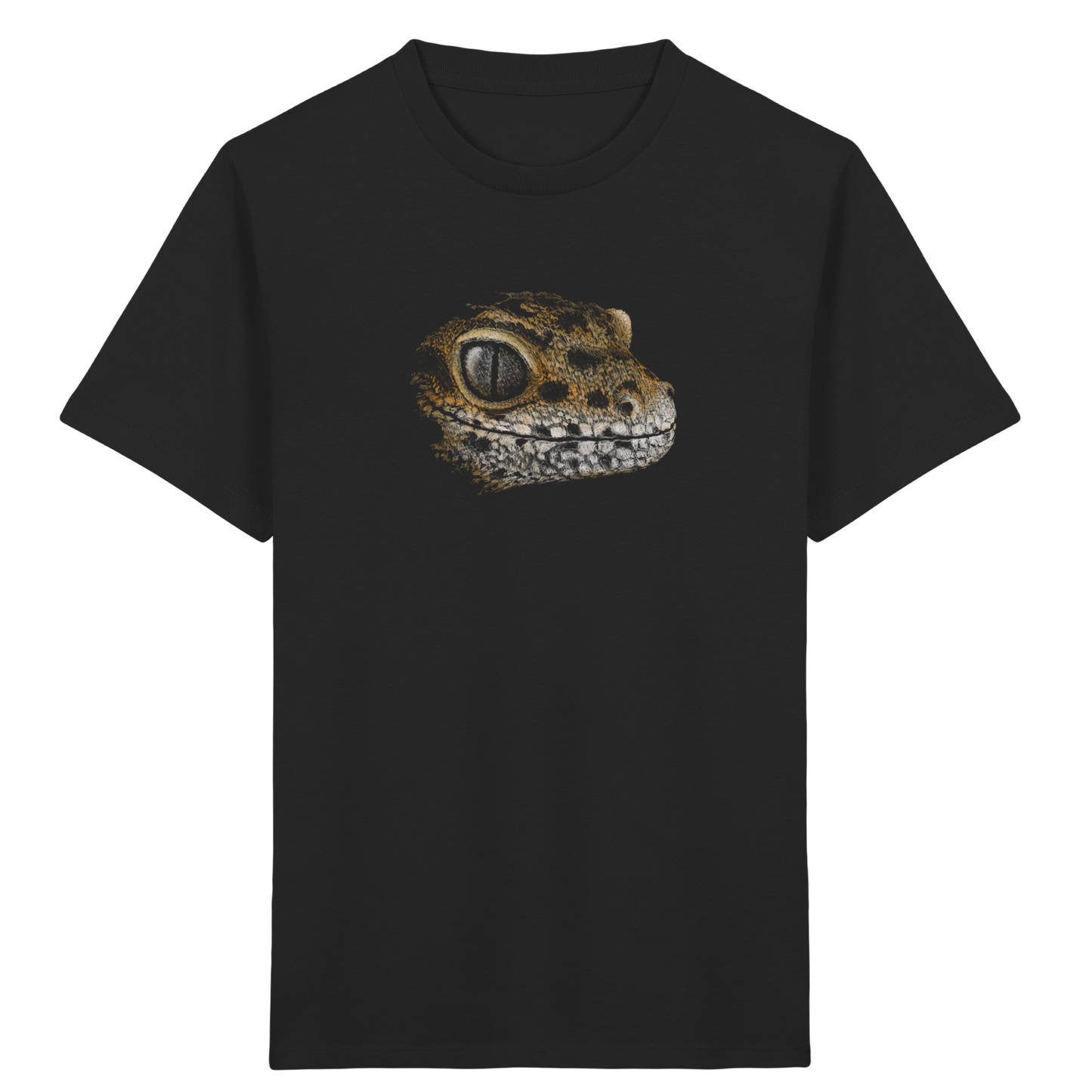 Leopard Gecko Skizze Kritzelkunst - Kids Organic Shirt