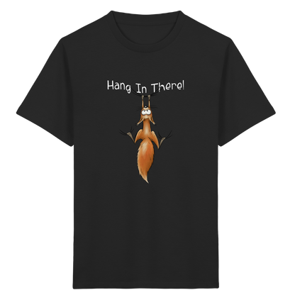 Hang In There | Lässiges Eichhörnchen - Kids Organic Shirt
