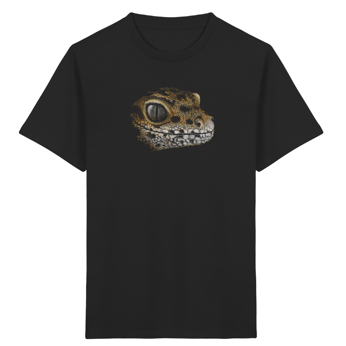 Leopard Gecko Skizze Kritzelkunst - Kids Organic Shirt