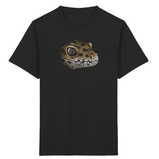 Leopard Gecko Skizze Kritzelkunst - Kids Organic Shirt