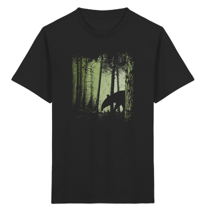 Lässiger Tapir im Zwielicht Wald - Kids Organic Shirt