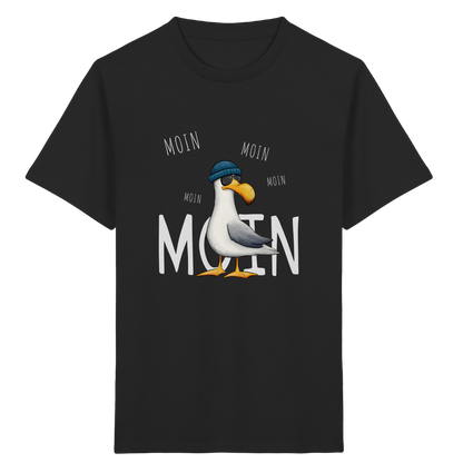 Moin Moin Lässige Hipster Möwe  - Kids Organic Shirt