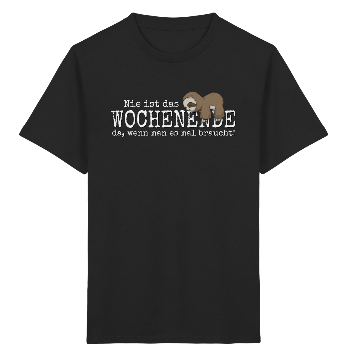 Kawaii Faultier Wochenende - Kids Organic Shirt