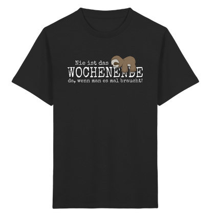 Kawaii Faultier Wochenende - Kids Organic Shirt