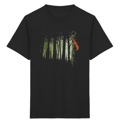 Eichhörnchen im Zwielicht-Wald - Kids Organic Shirt