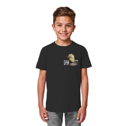 Dam It Verdammt Lustiger Biber - Kids Organic Shirt