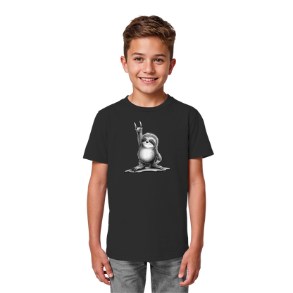 Rock On Party Faultier - Kids Organic Shirt