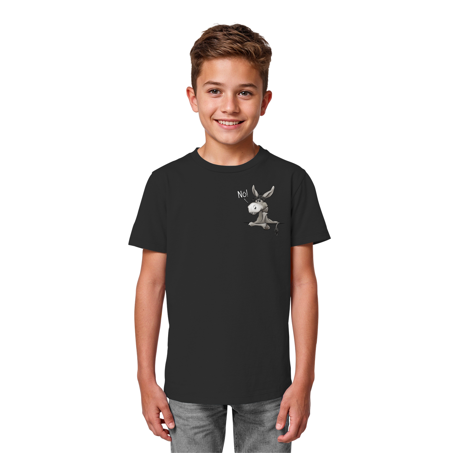 Nö! Störrischer Esel - Kids Organic Shirt