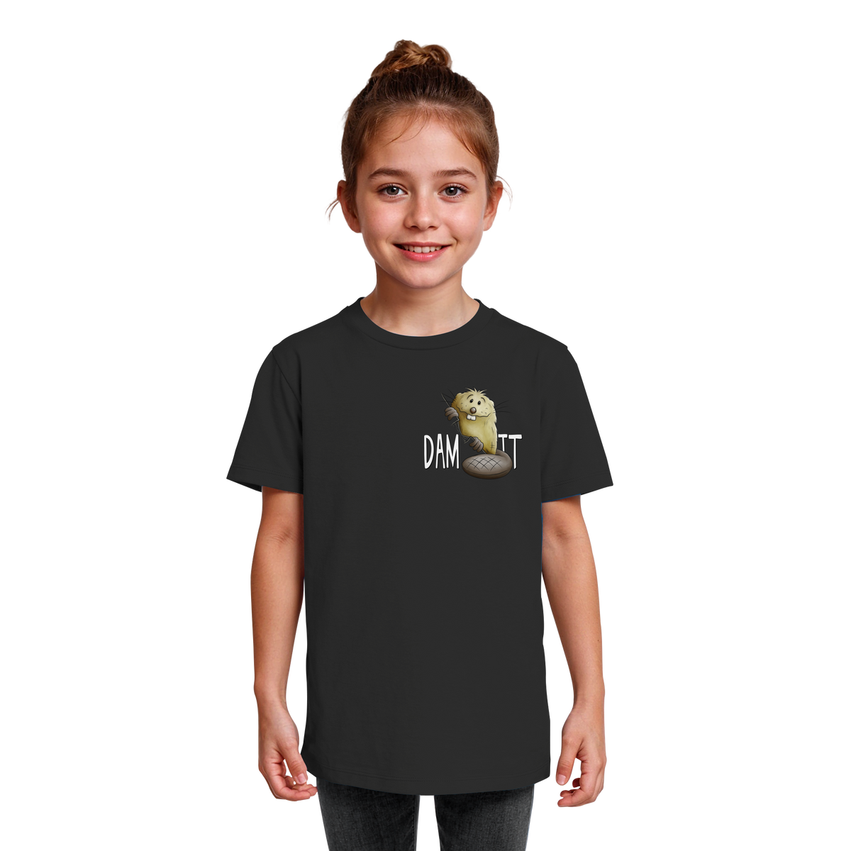 Dam It Verdammt Lustiger Biber - Kids Organic Shirt