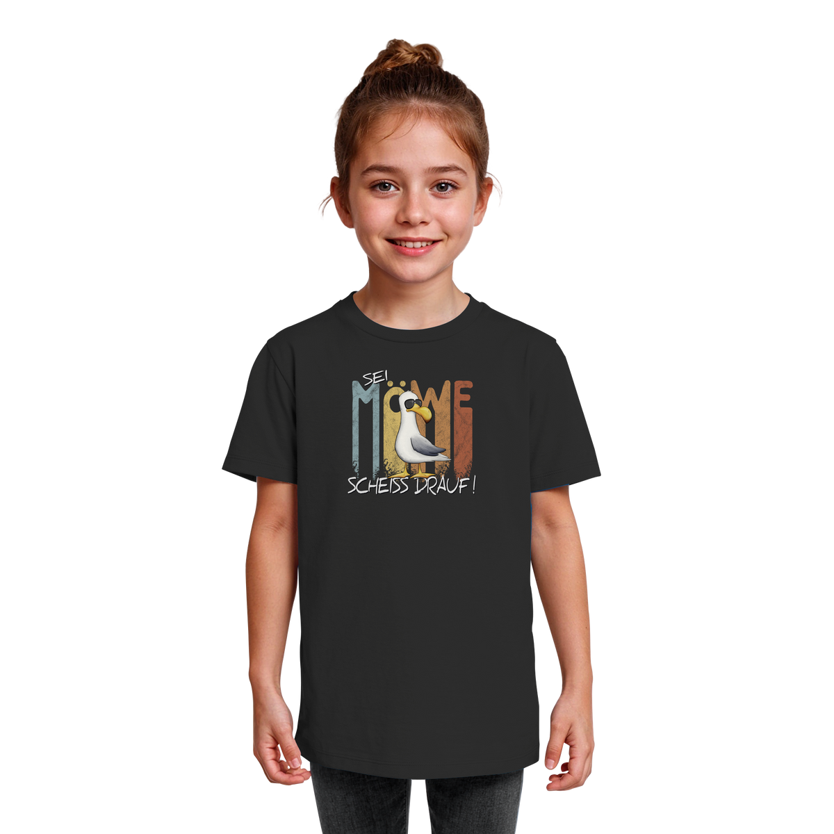 Sei Möwe Scheiß Drauf  - Kids Organic Shirt