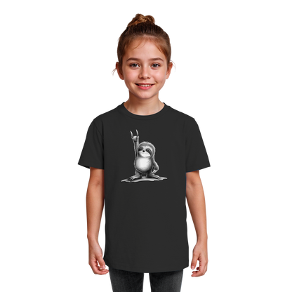 Rock On Party Faultier - Kids Organic Shirt