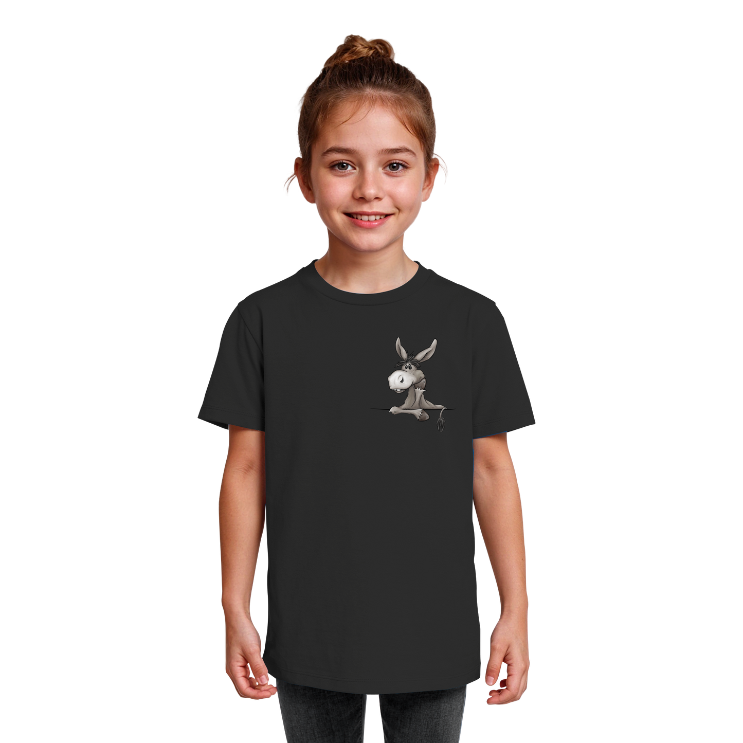 Lustiger lässiger Esel - Kids Organic Shirt