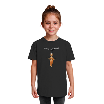 Hang In There | Lässiges Eichhörnchen - Kids Organic Shirt