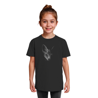 Fuchs Kritzelkunst Illustration - Kids Organic Shirt