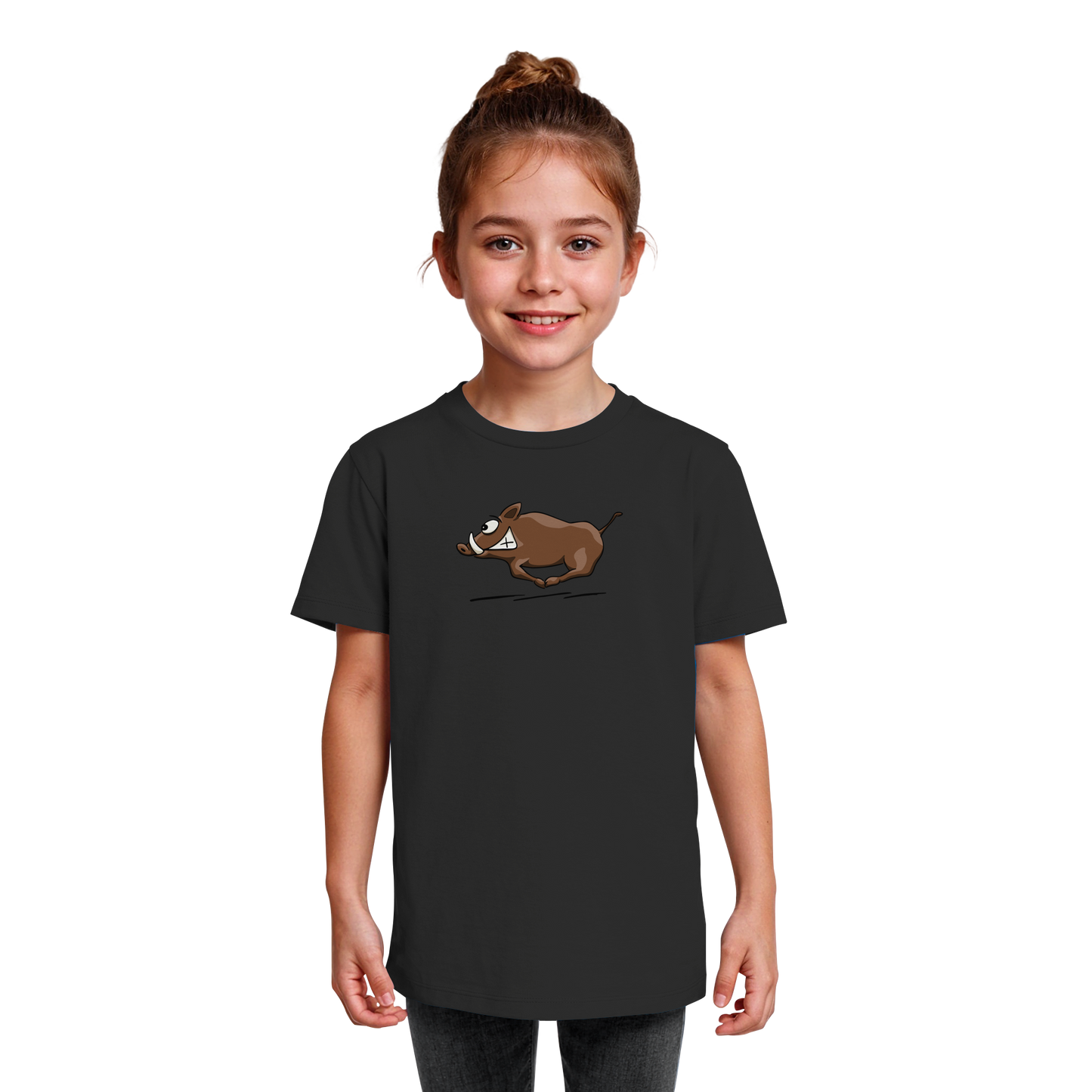 sauwildes Wildschwein | Wildsau  - Kids Organic Shirt