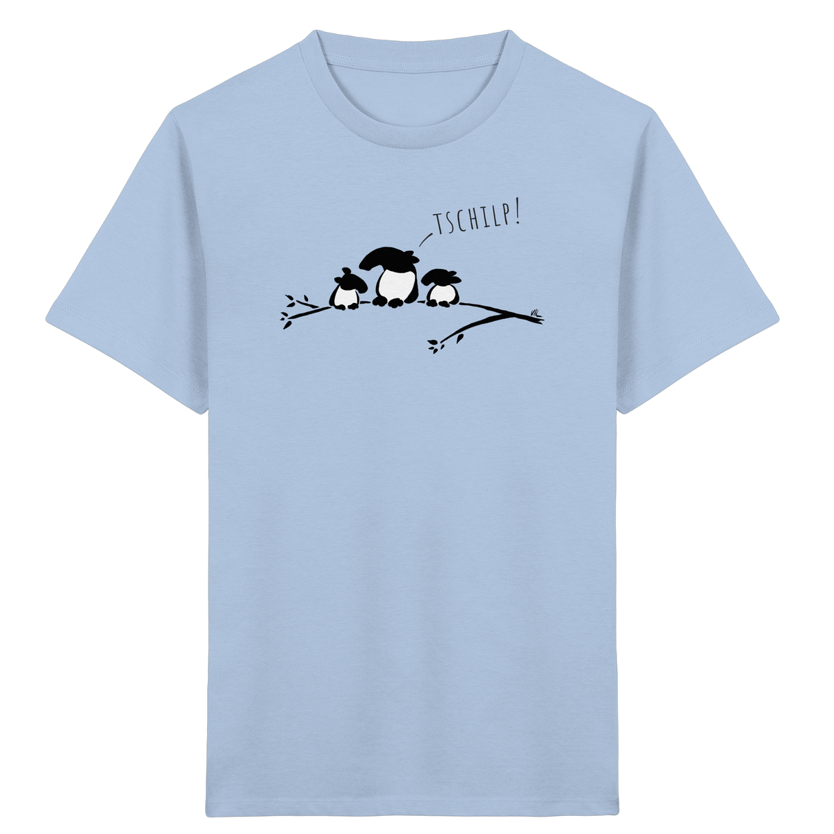 Drei kleine Tapir-Vögel - Kids Organic Shirt