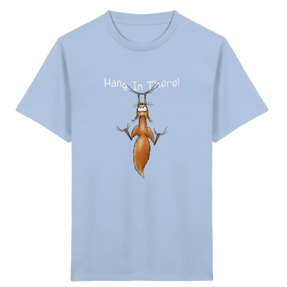 Hang In There | Lässiges Eichhörnchen - Kids Organic Shirt